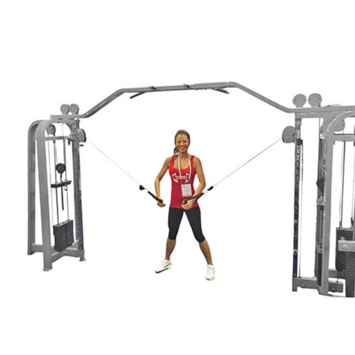 Muscle D Fitness MDM-CCC Multi Stations Compact Cable Crossover Front View