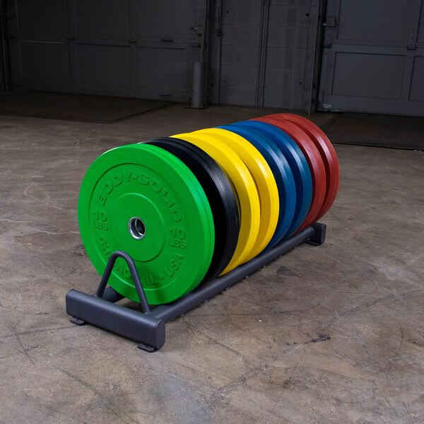 Body-Solid 260lb Chicago Extreme Colored Bumper Plate Set OBPXC260