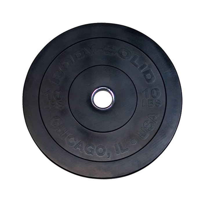 Body-Solid OBPX10 Chicago Extreme 10lb Bumper Plate