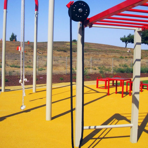 Ropeflex RX2100 OX2O Outdoor Rack Mount Rope Trainer Close Up