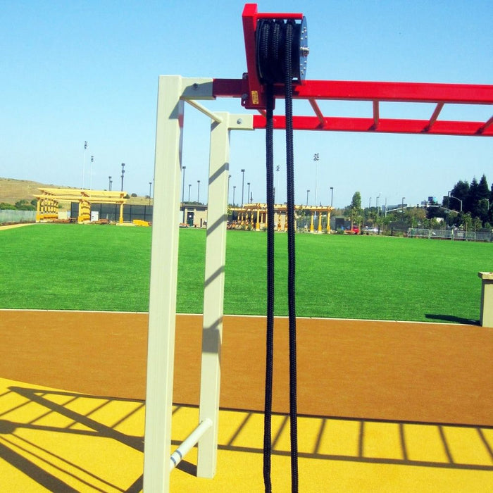 Ropeflex RX2100 OX2O Outdoor Rack Mount Rope Trainer Front View