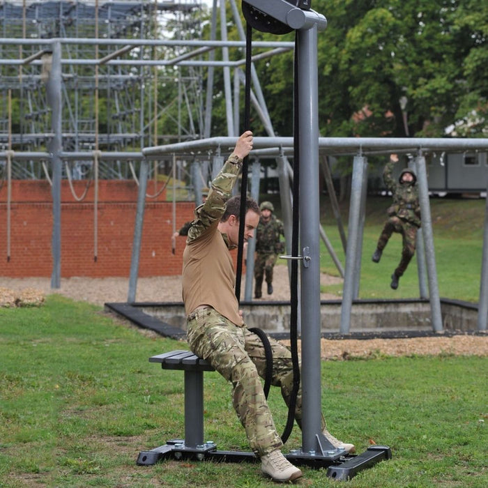 Ropeflex RX5500 ORYX 2 Outdoor Vertical Rope Trainer 3D View
