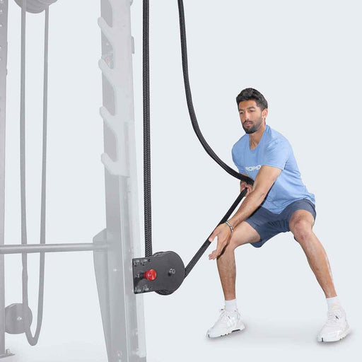 Ropeflex RXP2 Adjustable Rail & Pulley System Front View