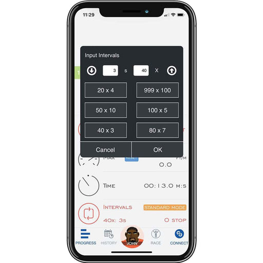 Ropeflex XBR1 Iphone Hipervision Holder Intervals