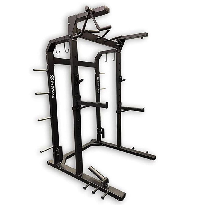 SB Fitness Half Rack 3D View