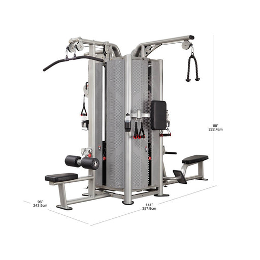 Steelflex Commercial Jungle Gym JG4000S Dimensions