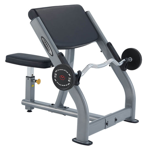 Steelflex NPCB Preacher Curl Bench 3D View