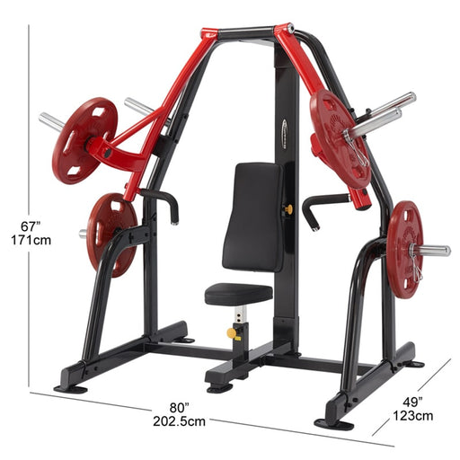 Steelflex PSBP Bench Press Machine Dimensions