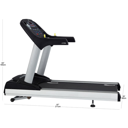 Steelflex XT8000D Treadmill Dimension