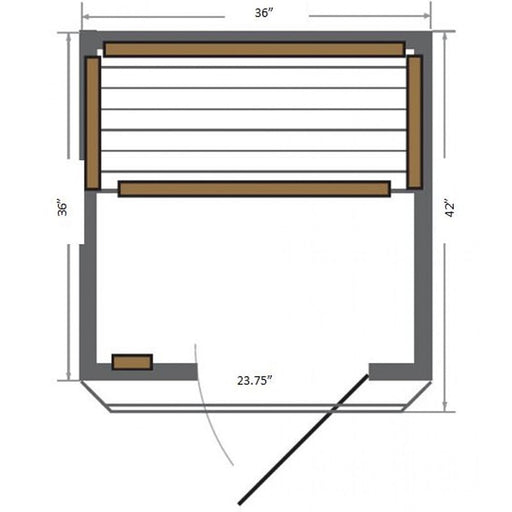 SunRay HL100K2 Barrett Dimensions