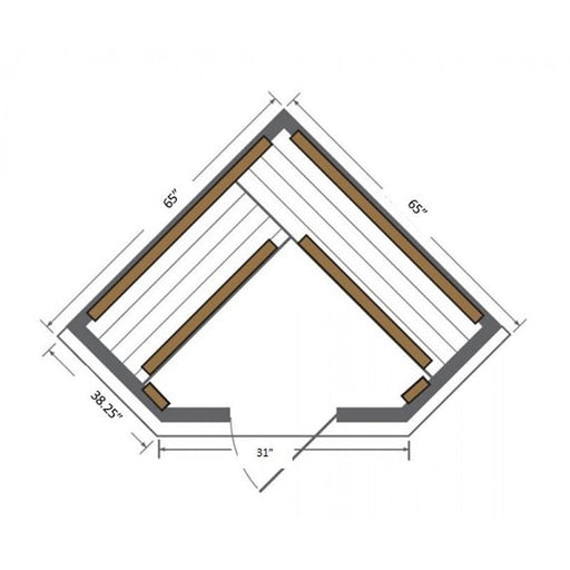 SunRay HL400KC Bristol Dimensions