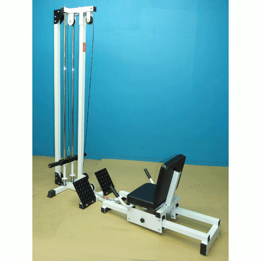 TDS C-92075-W Horizontal Leg Press Top Back Side View