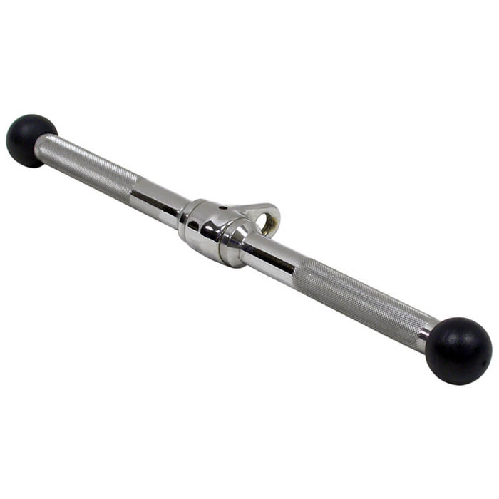 York Barbell 18 Inch Revolving Straight Bar 3D View