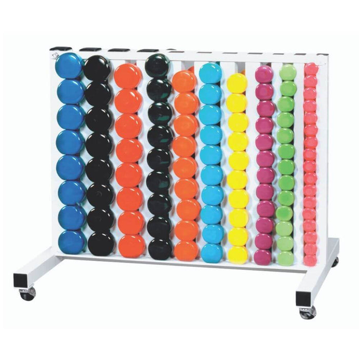 York Barbell 15011 Multi-Color Vinyl Fitbells