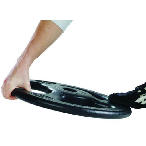 York Barbell 29010 Iso-Grip Steel Olympic Plate 1 Hand Carry