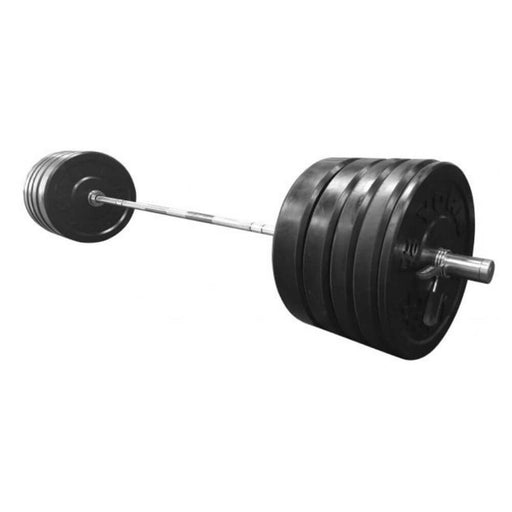 York Barbell 29046 USA Black Bumper Plate & Barbell Sets