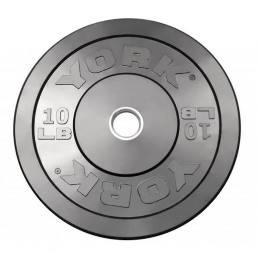 York Barbell 29067 USA Rubber Bumper Plates 10