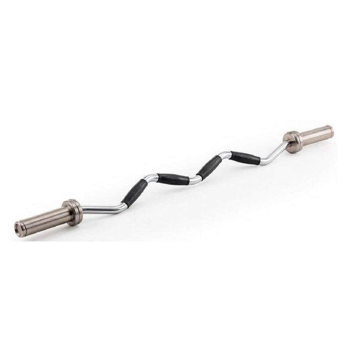 York Barbell 32030 Rubber Grip Curl Bar
