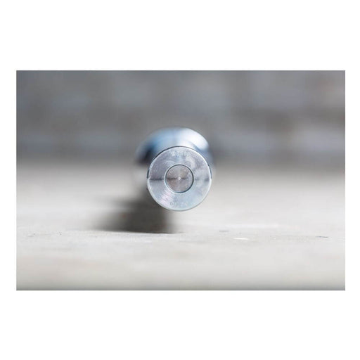 York Barbell 32110 North American Men's Needle Bearing Olympic Training Bar Front View