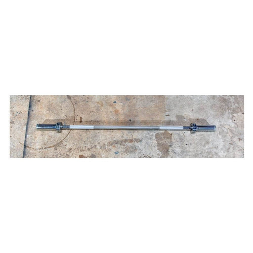 York Barbell 32115 5' International Chrome Olympic Bar Full View