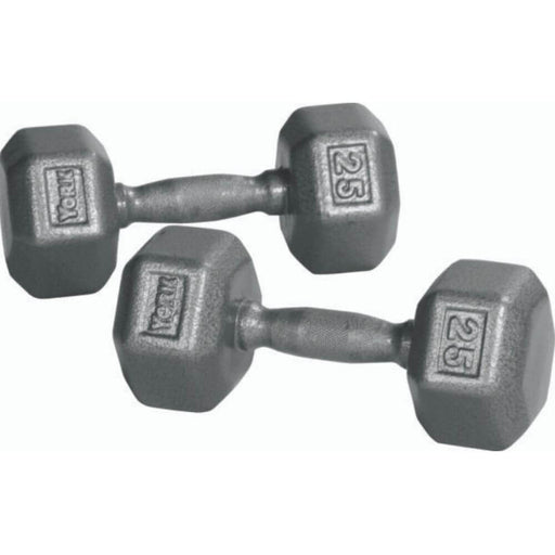 York Barbell 34027 Pro Hex Dumbbell Stock Set 3D View