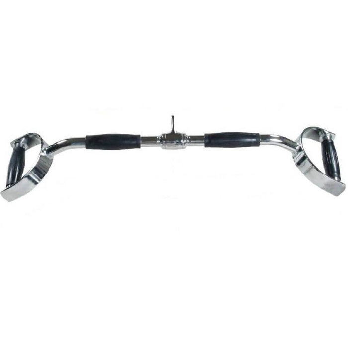 York Barbell 36157 24_ Chrome Pro Style Lat Pulldown Bar