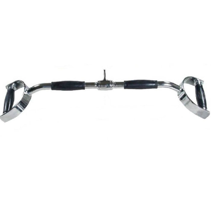 York Barbell 36158 34_ Chrome Pro Style Lat Pulldown Bar