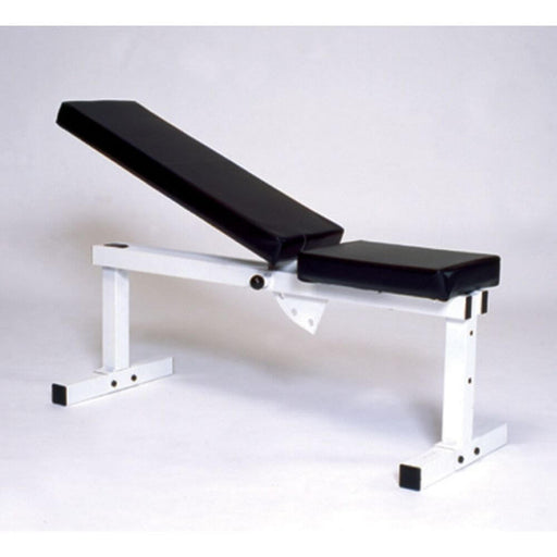 York Barbell 4223 Pro Series 205 FI White Flat Adjustable Incline Bench Press