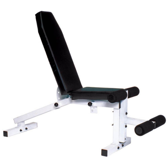 York Barbell 4241 Pro Series Bench 306 ID White-Front Adjustable, Back Adjustable C_U