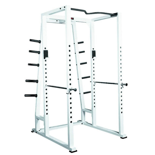 York Barbell 55030 STS Power Rack w_ Weight Storage