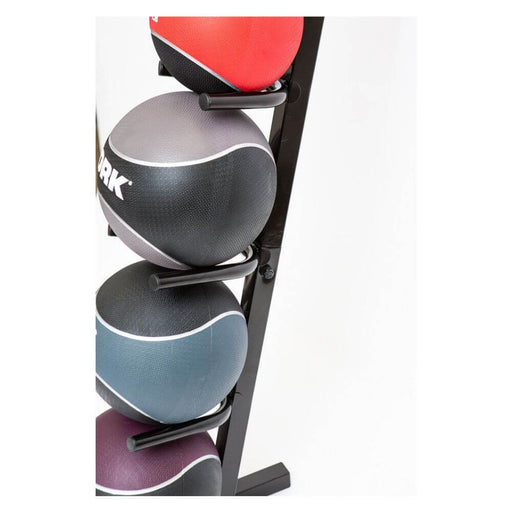 York Barbell  65101 Vertical Medicine Ball Display Stand Close up