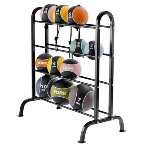 York Barbell Horizontal Medicine Ball Storage Rack