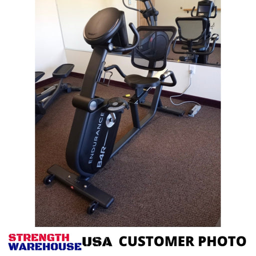 Body-Solid Endurance B4RB Recumbent Bike - Customer Photo Strength Warehouse USA