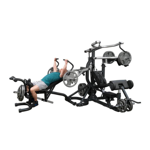 Body-Solid SBL460P4 Free Weight Leverage Gym