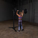 Body-Solid SPR250 Pro Club Squat Stand Female Shoulder Press