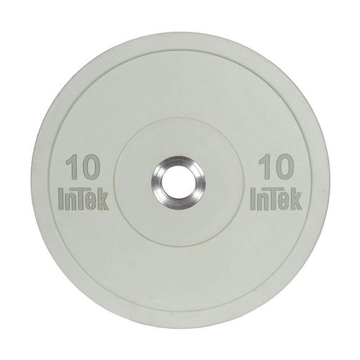 Intek Strength IBCN-10 Armor Series Gray Urethane 10lb Bumper Plate
