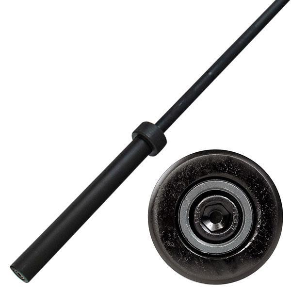 Body-Solid OB86B 7' Black Olympic Bar Details