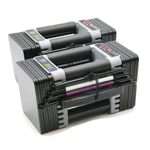 PowerBlock Elite EXP Adjustable Dumbbells - Stage 1, 5-50lbs
