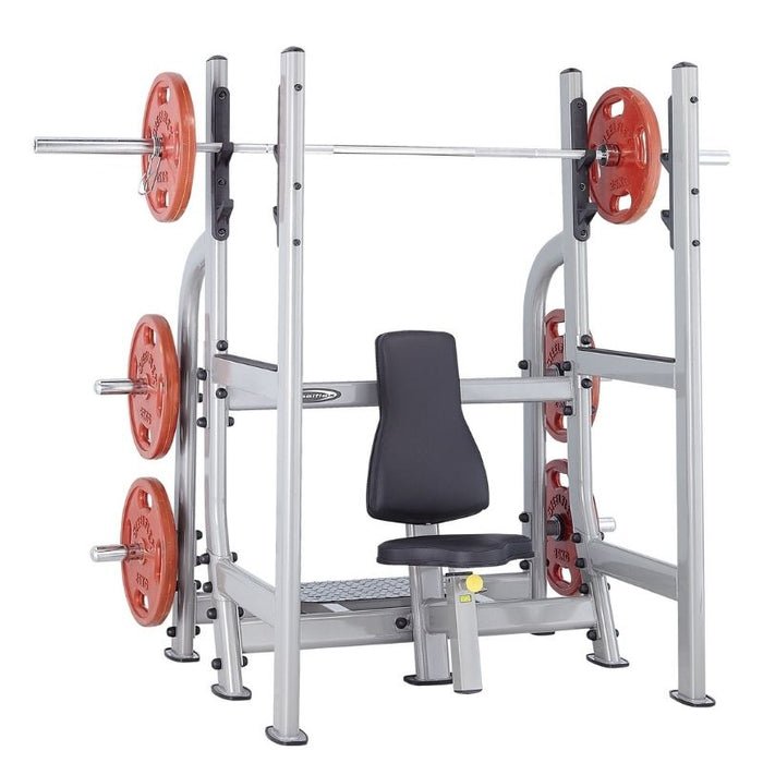 Steelflex NOMB Olympic Military Press Rack