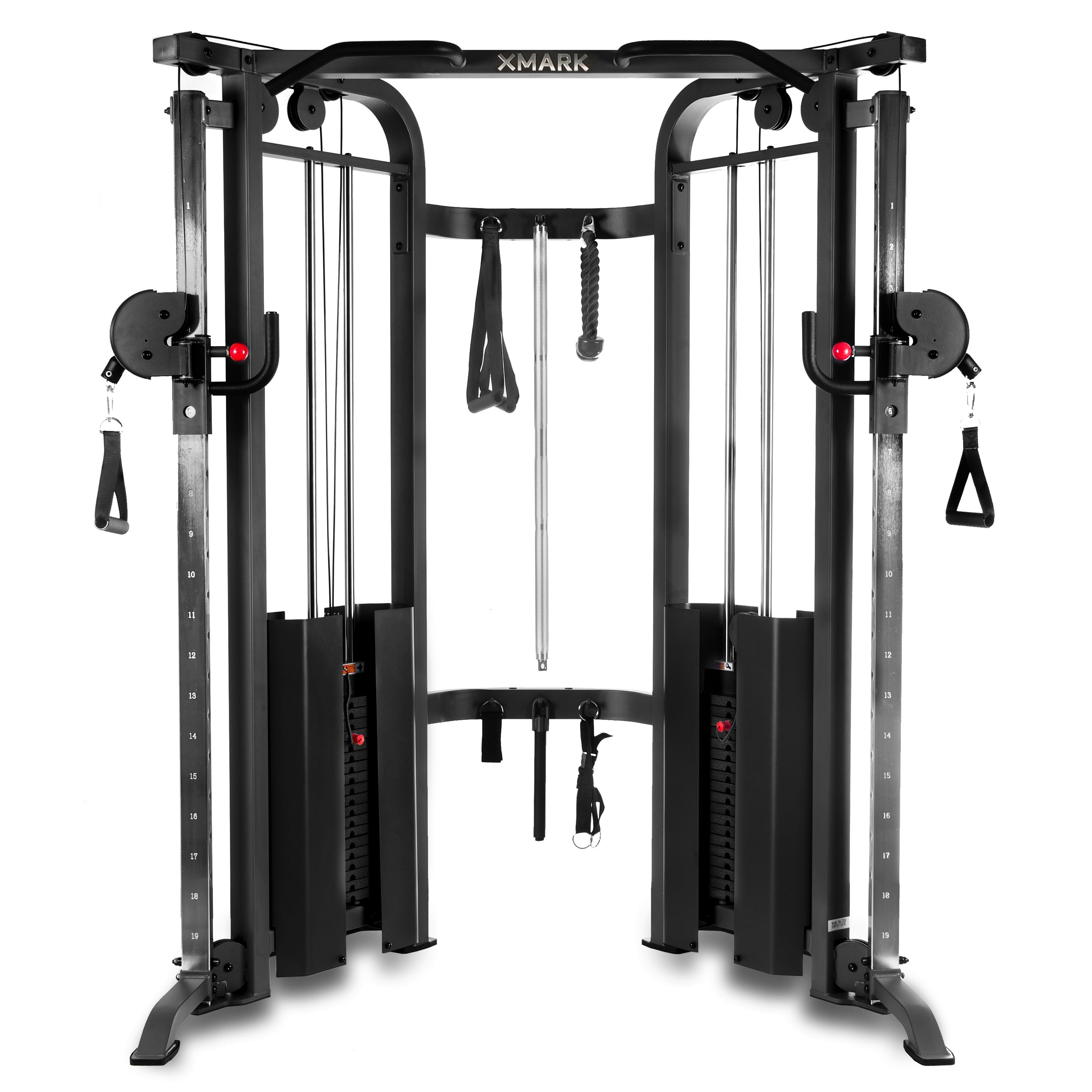 XMark Fitness XM-7626 Functional Trainer Cable Machine — Strength