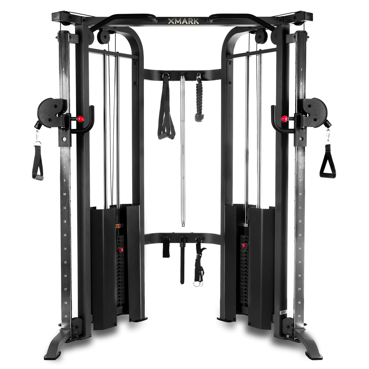 XMark Fitness XM-7626 Functional Trainer Cable Machine — Strength