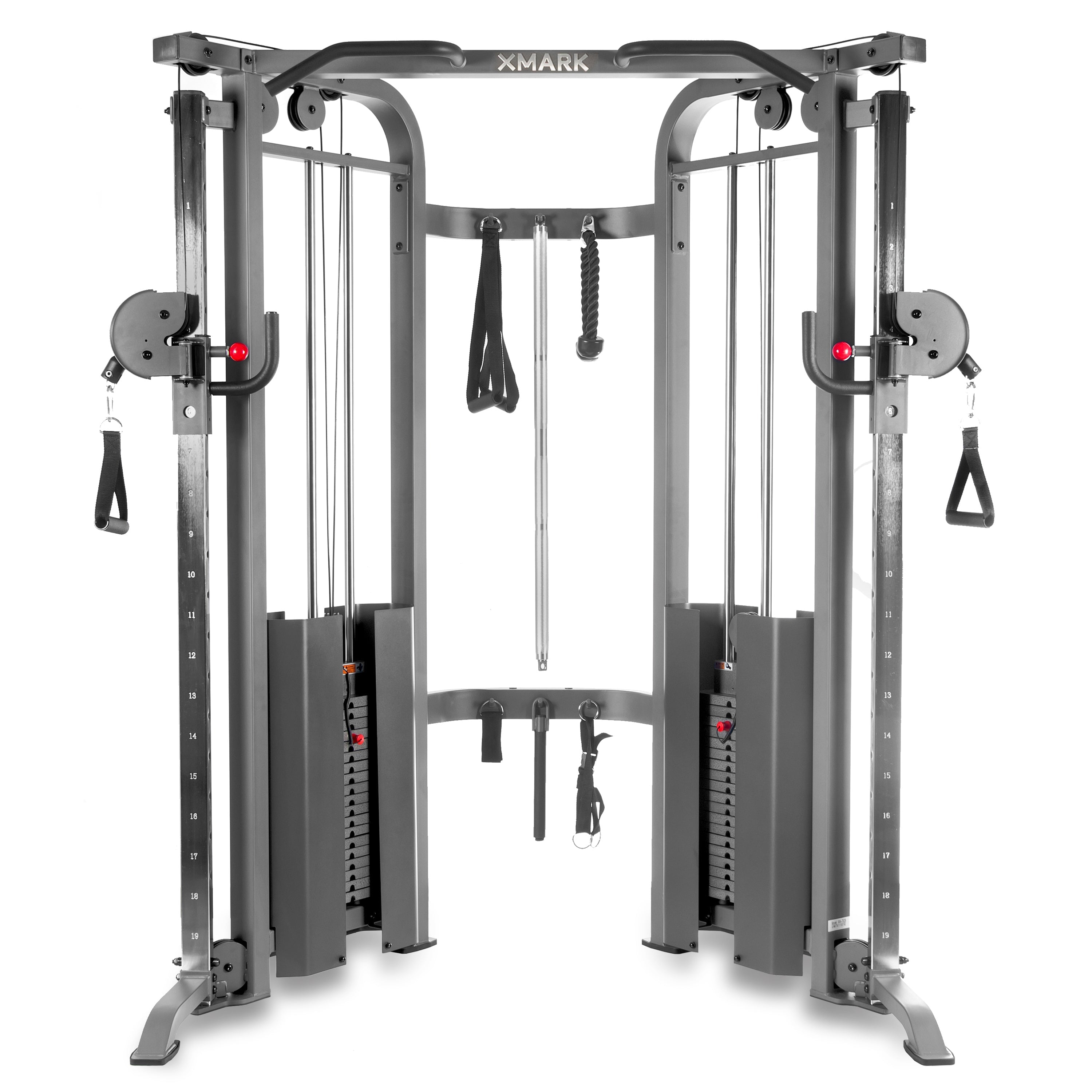 XMark Fitness XM-7626 Functional Trainer Cable Machine — Strength
