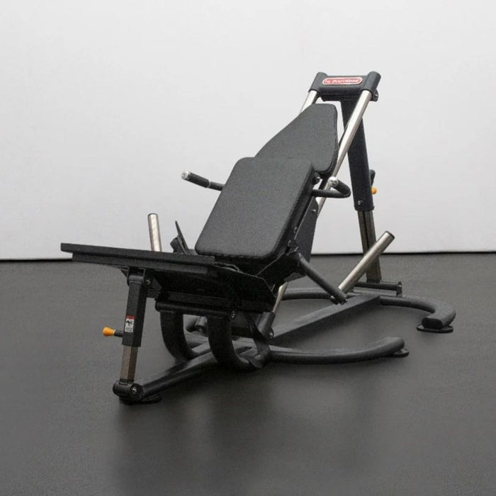 BodyKore CF8131 Glute Press & Leg Press Combo Black Left side view