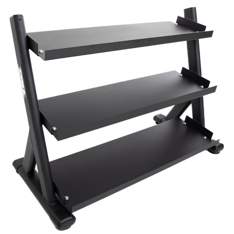 TKO Strength 3-Tier Shelf Dumbbell Rack