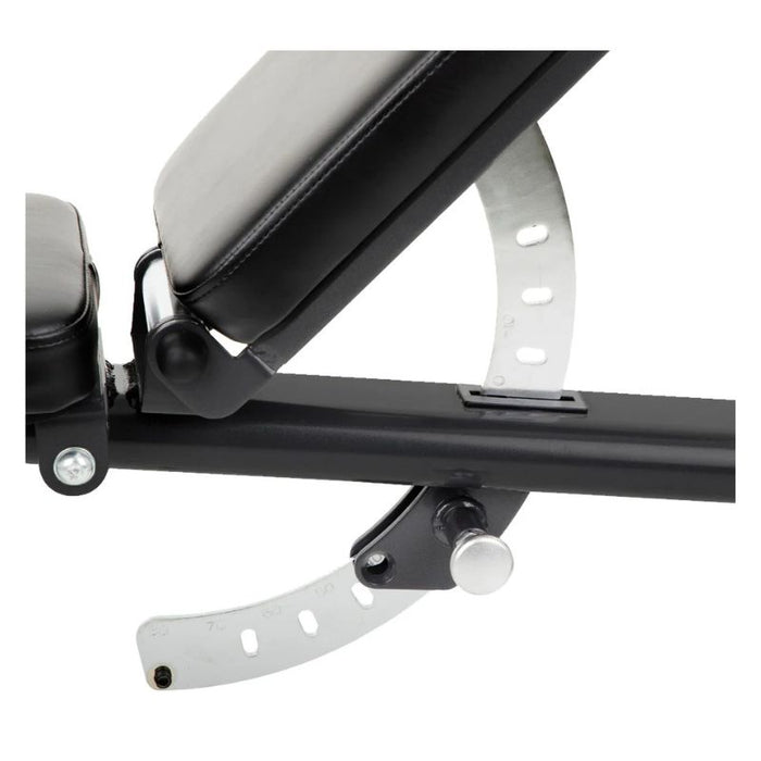 TKO Strength 824FID-BK FID Bench Adjustable angle adjustment closeup