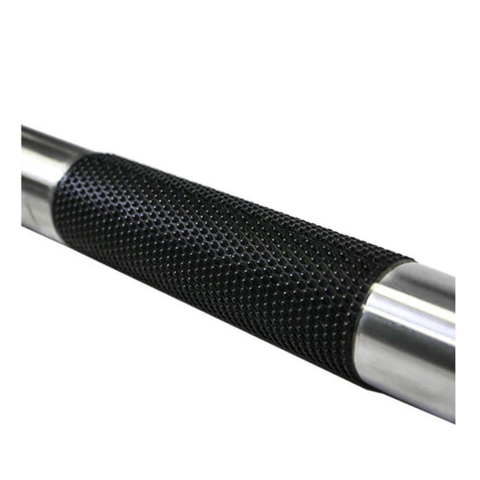 TKO Strength Chrome Lat Bar Polyurethane round grip