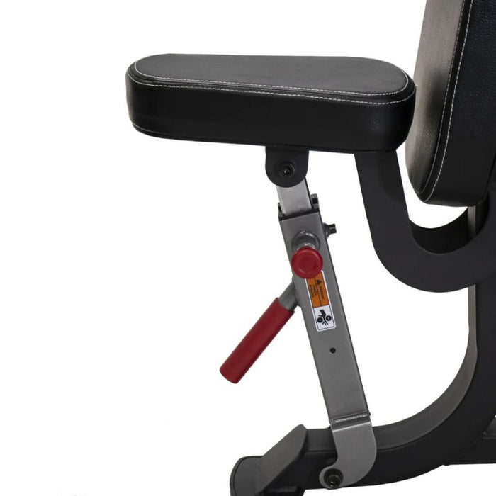 TKO Strength Commercial FID Bench seat adjustment