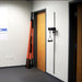 Ancore Sliding Wall Mount installed gym wall