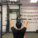 Ancore Straight Bar lat pulldown exercise