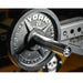 Bare Steel Rackable Curl Bar with York Legacy 25lb Plate